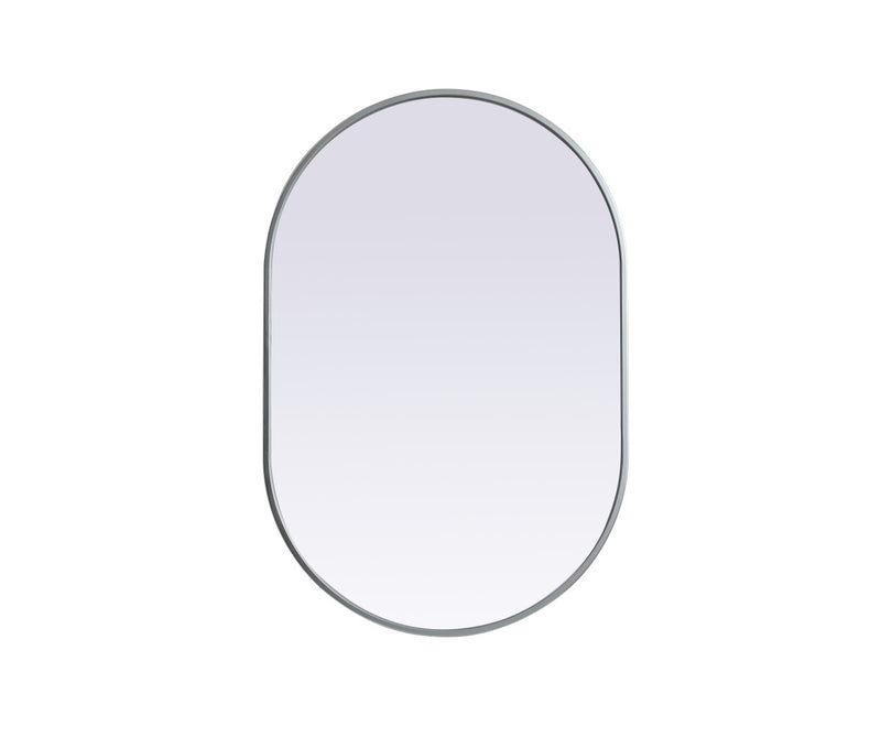 Elegant Lighting MR2A2436SIL Mirror, Silver