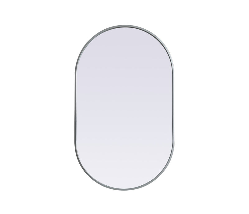 Elegant Lighting MR2A2440SIL Mirror, Silver