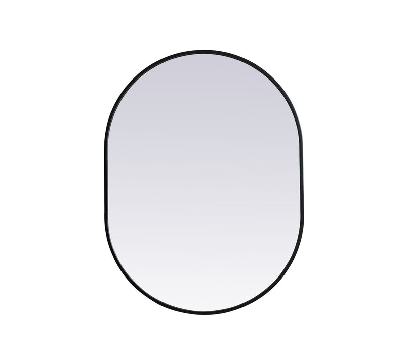 Elegant Lighting MR2A2736BLK Mirror, Black