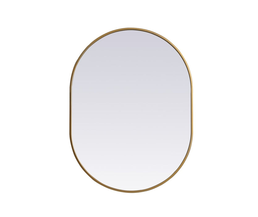 Elegant Lighting MR2A2736BRS Mirror, Brass