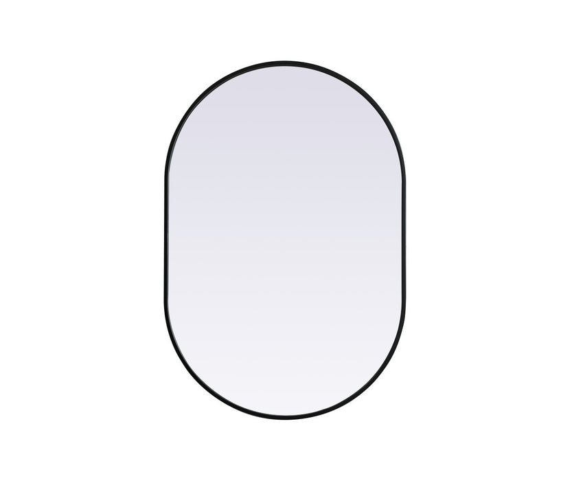 Elegant Lighting MR2A2740BLK Mirror, Black