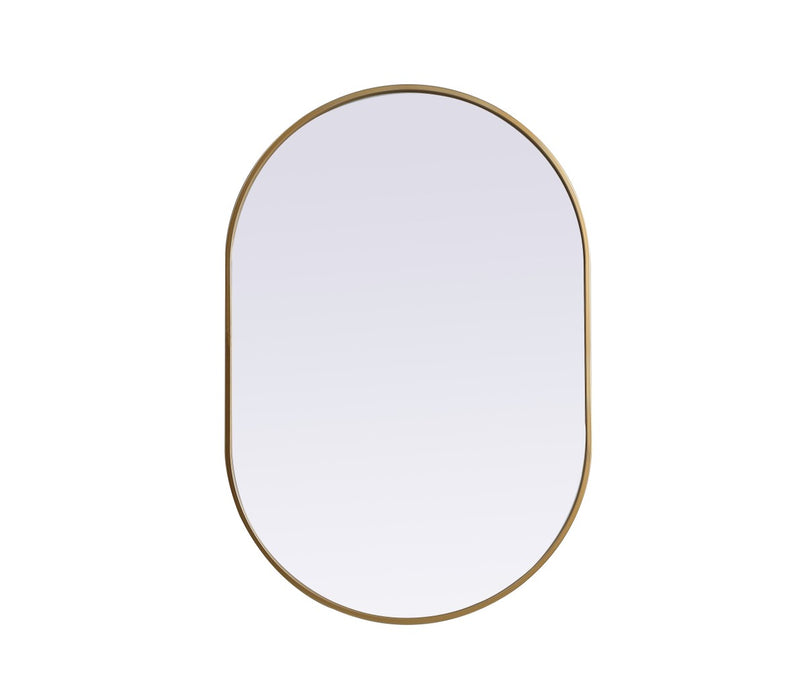 Elegant Lighting MR2A2740BRS Mirror, Brass