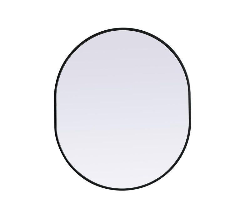 Elegant Lighting MR2A3036BLK Mirror, Black