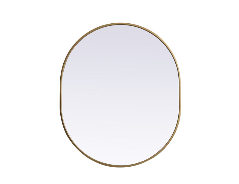 Elegant Lighting MR2A3036BRS Mirror, Brass