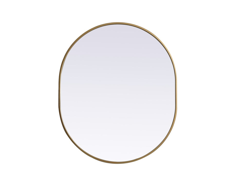 Elegant Lighting MR2A3036BRS Mirror, Brass
