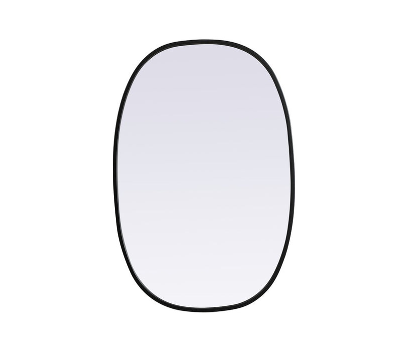 Elegant Lighting MR2B2030BLK Mirror, Black