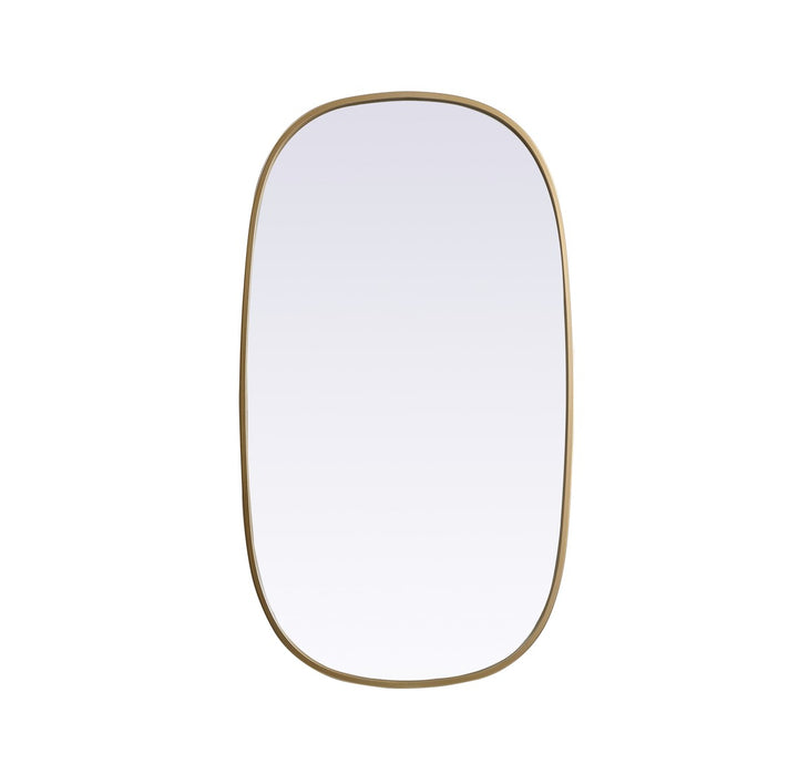 Elegant Lighting MR2B2036BRS Mirror, Brass