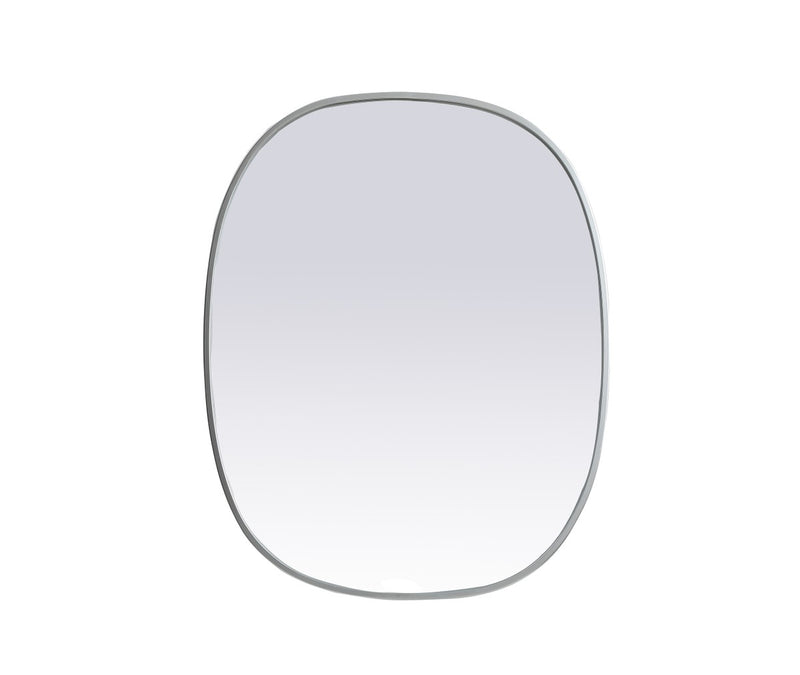 Elegant Lighting MR2B2430SIL Mirror, Silver