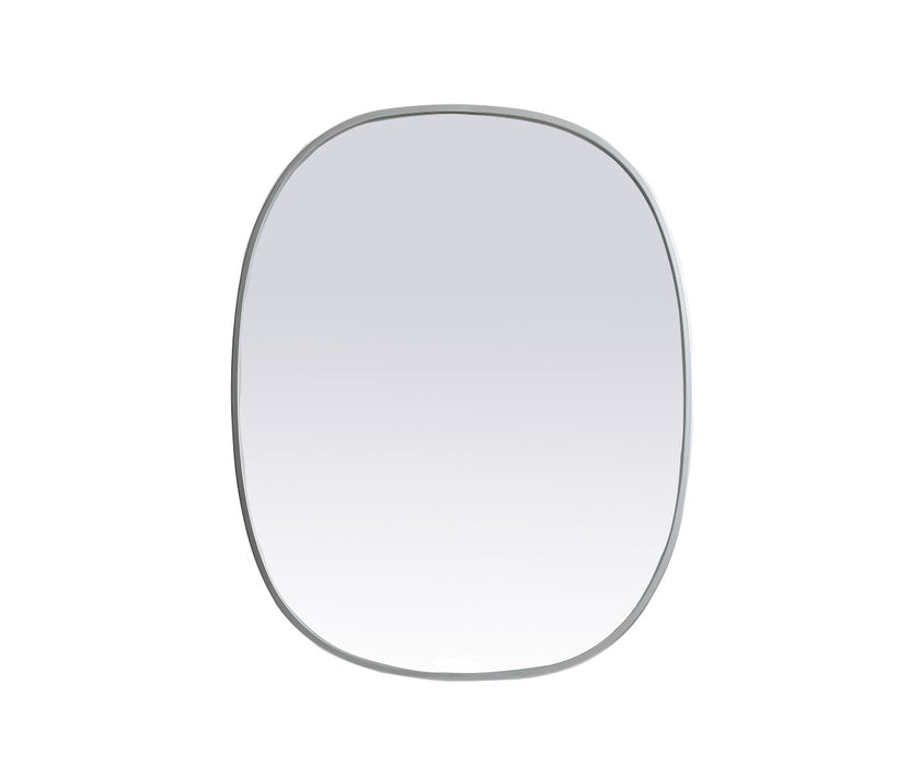 Elegant Lighting MR2B2430SIL Mirror, Silver