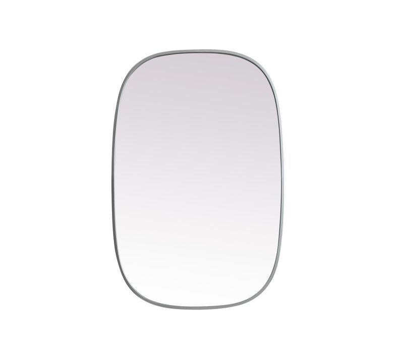 Elegant Lighting MR2B2436SIL Mirror, Silver