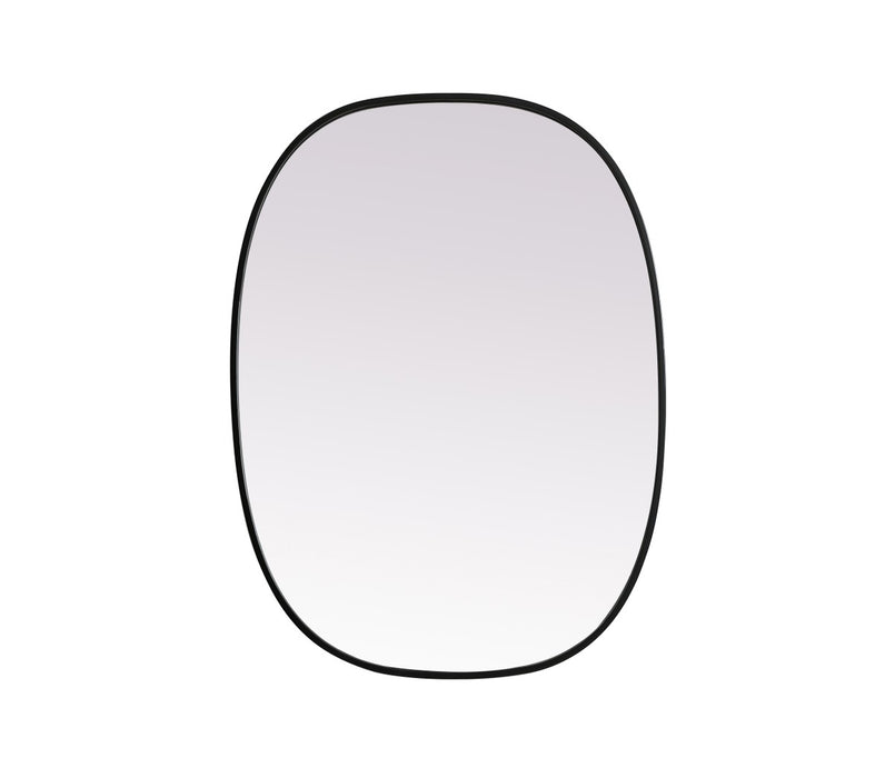 Elegant Lighting MR2B2736BLK Mirror, Black