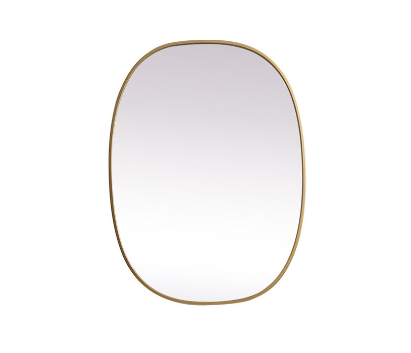 Elegant Lighting MR2B2736BRS Mirror, Brass