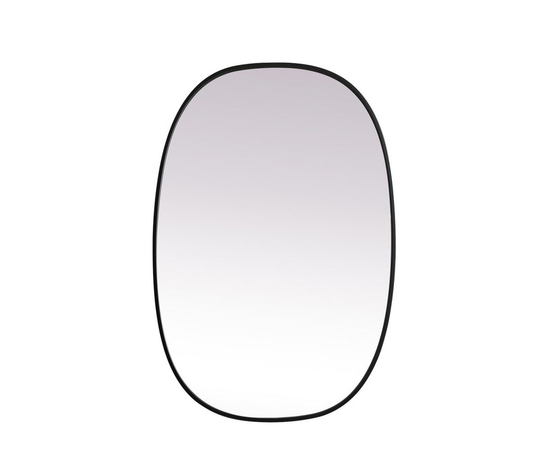 Elegant Lighting MR2B2740BLK Mirror, Black