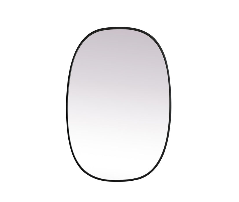 Elegant Lighting MR2B2740BLK Mirror, Black