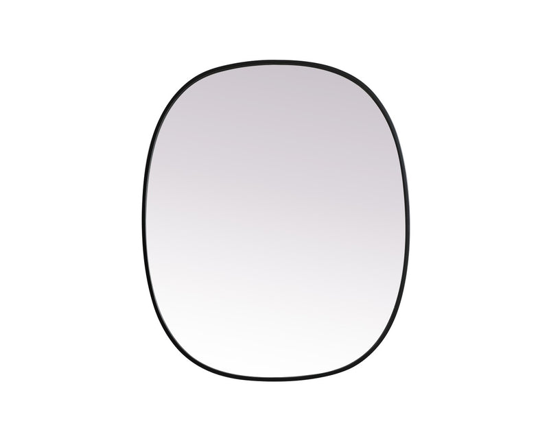 Elegant Lighting MR2B3036BLK Mirror, Black