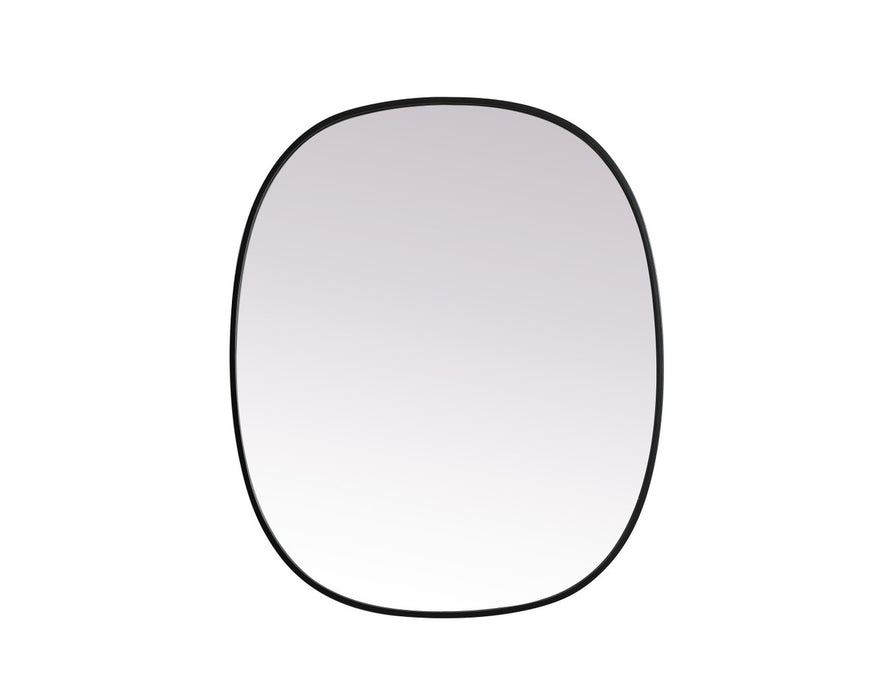 Elegant Lighting MR2B3036BLK Mirror, Black