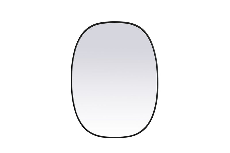 Elegant Lighting MR2B3040BLK Mirror, Black