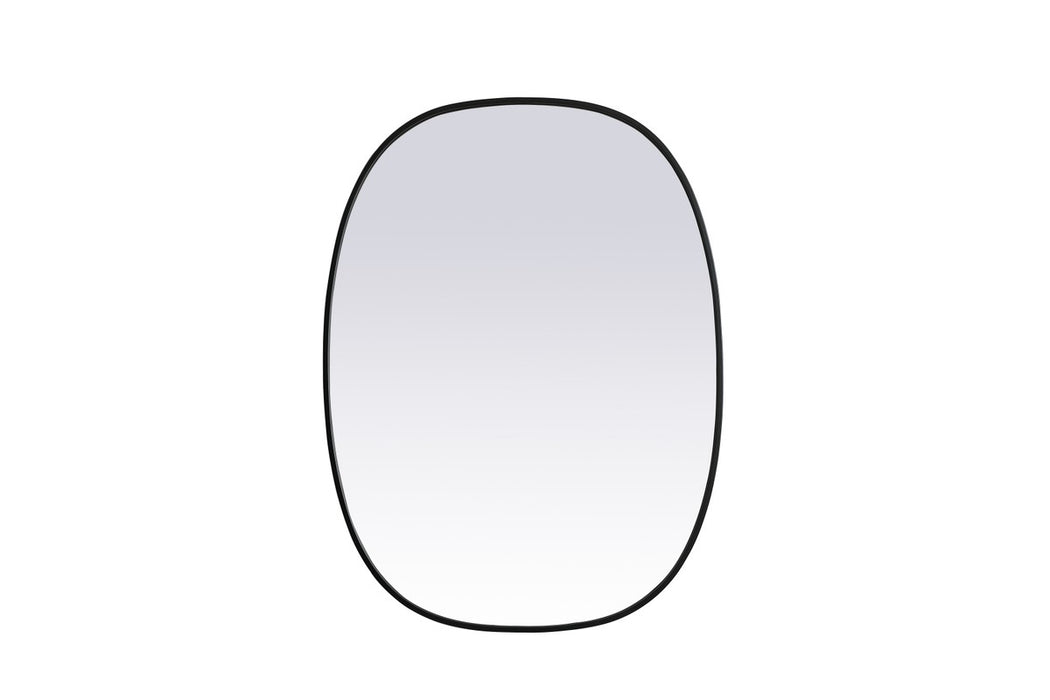 Elegant Lighting MR2B3040BLK Mirror, Black