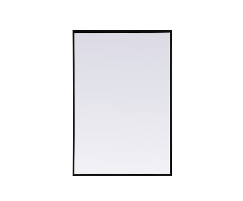 Elegant Lighting MR42436BK Mirror, Black