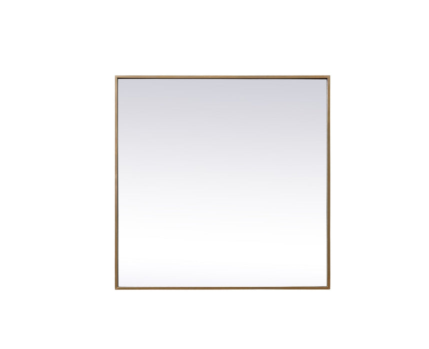 Elegant Lighting MR43030BR Mirror, Brass