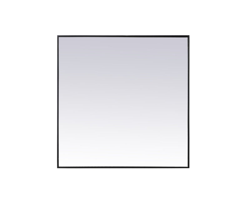 Elegant Lighting MR44242BK Mirror, Black
