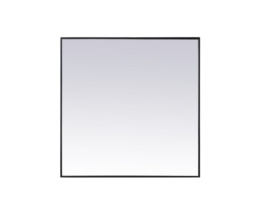 Elegant Lighting MR44242BK Mirror, Black
