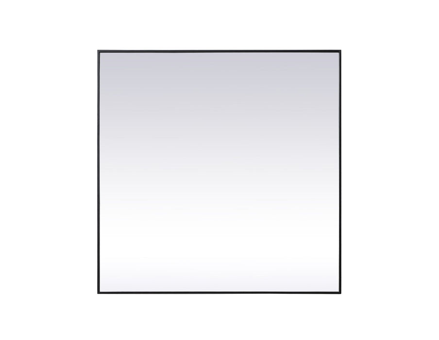 Elegant Lighting MR44848BK Mirror, Black