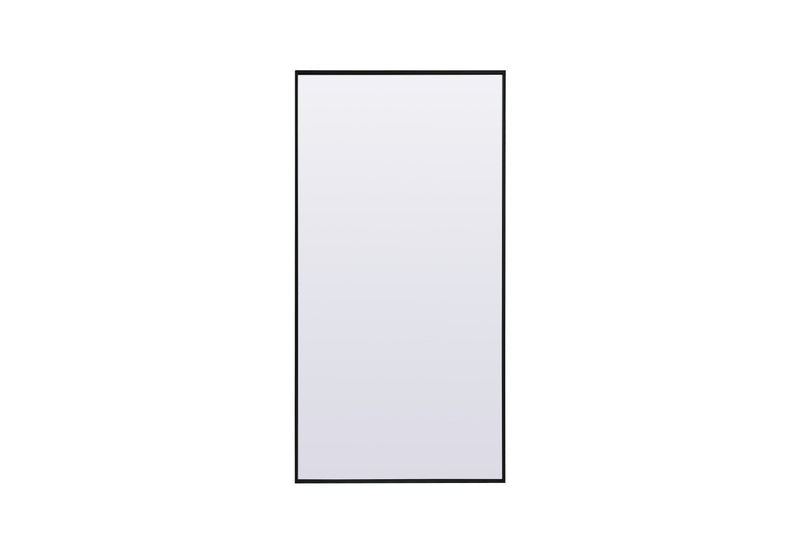 Elegant Lighting MR4FL3060BK Mirror, Black