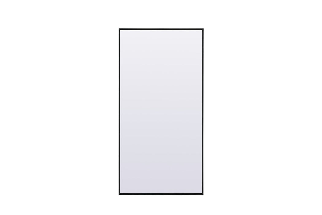 Elegant Lighting MR4FL3060BK Mirror, Black