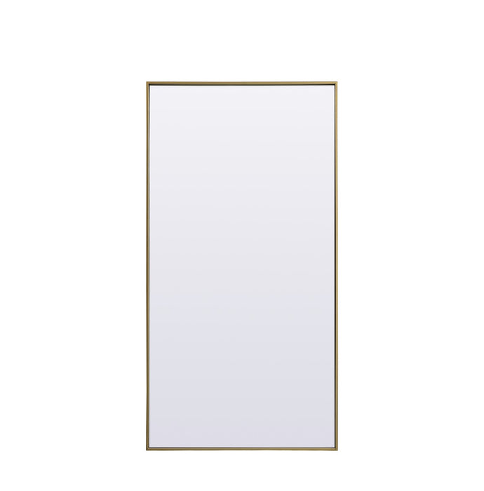 Elegant Lighting MR4FL3060BR Mirror, Brass
