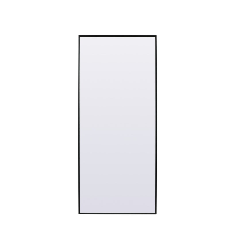 Elegant Lighting MR4FL3072BK Mirror, Black