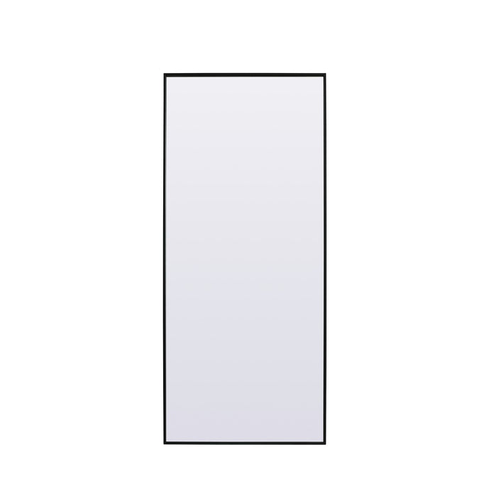 Elegant Lighting MR4FL3072BK Mirror, Black