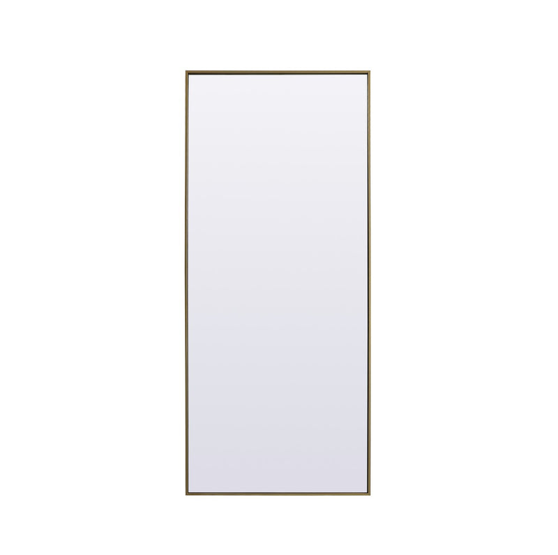 Elegant Lighting MR4FL3072BR Mirror, Brass
