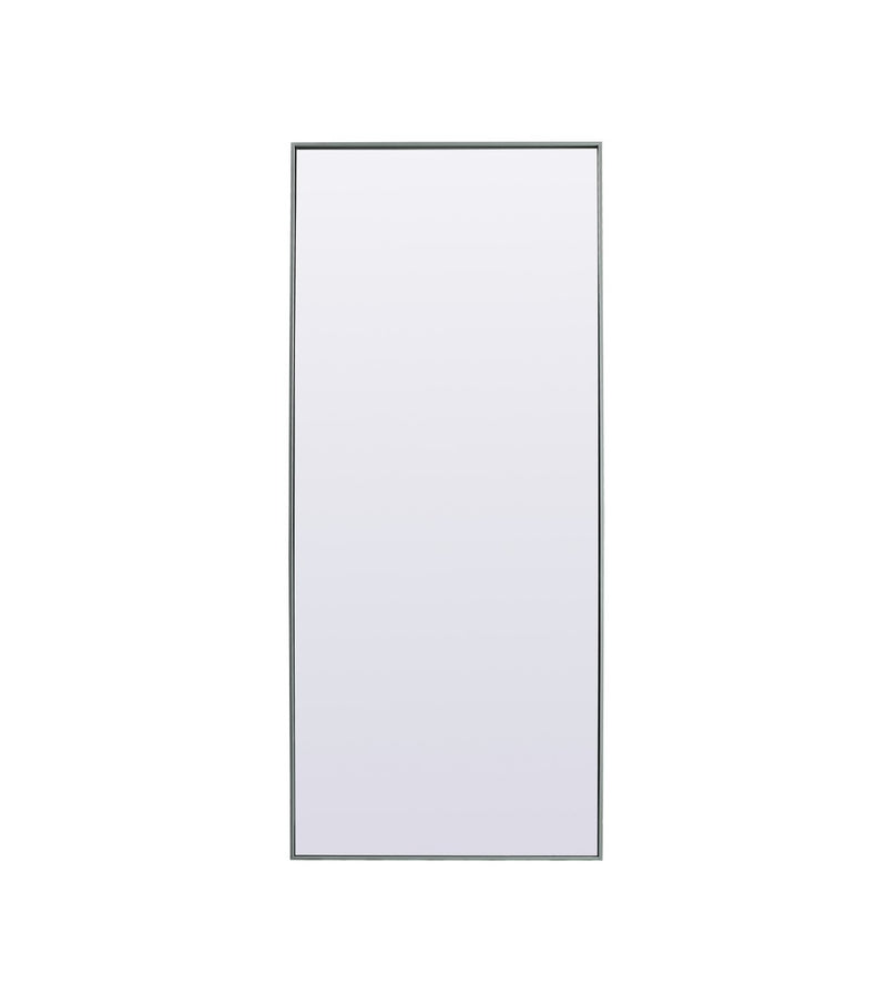 Elegant Lighting MR4FL3072S Mirror, Silver
