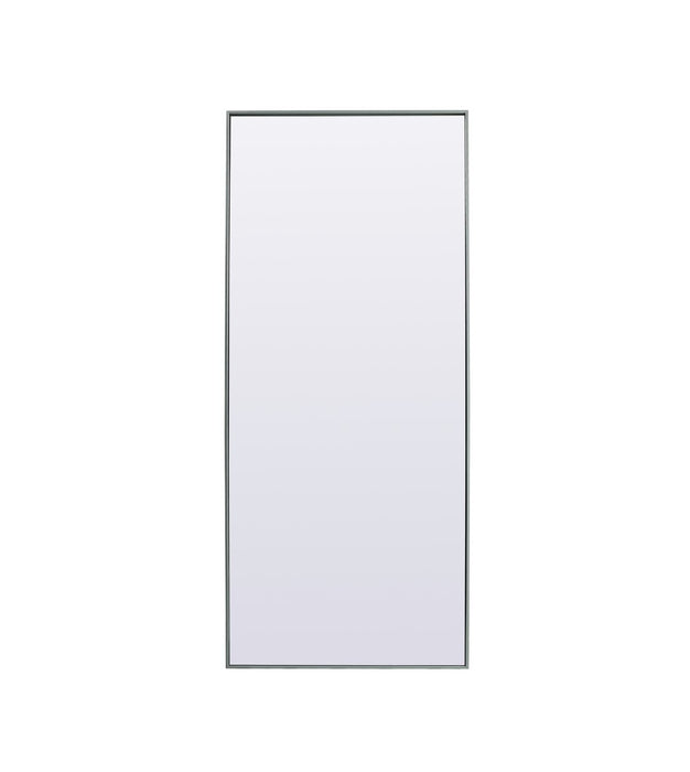 Elegant Lighting MR4FL3072S Mirror, Silver