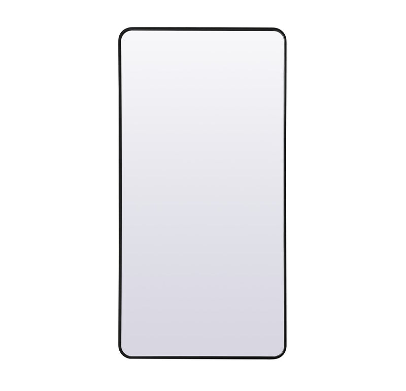 Elegant Lighting MR80FL3060BK Mirror, Black