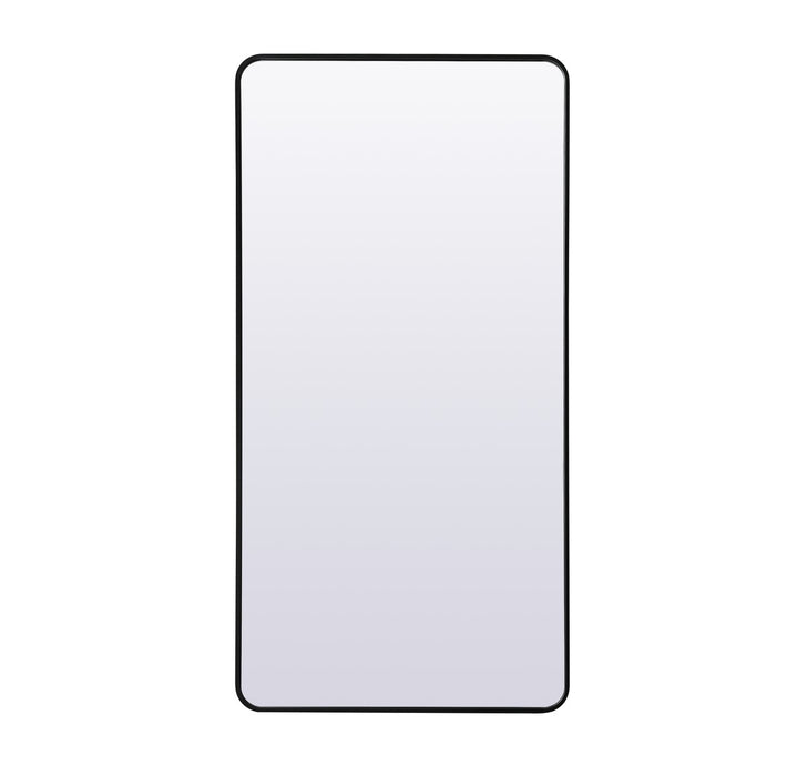 Elegant Lighting MR80FL3060BK Mirror, Black