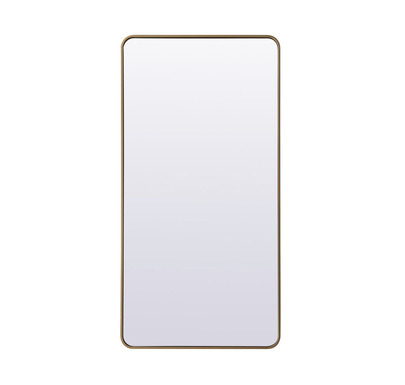 Elegant Lighting MR80FL3060BR Mirror, Brass