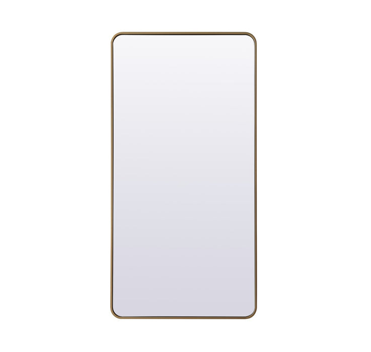 Elegant Lighting MR80FL3060BR Mirror, Brass