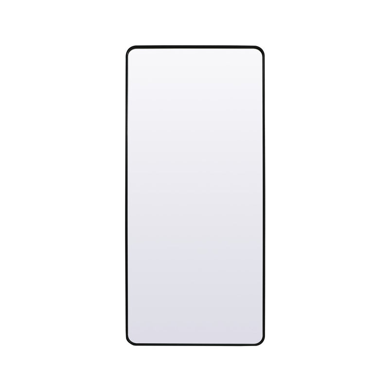 Elegant Lighting MR80FL3272BK Mirror, Black