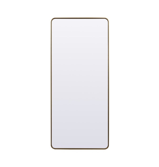 Elegant Lighting MR80FL3272BR Mirror, Brass