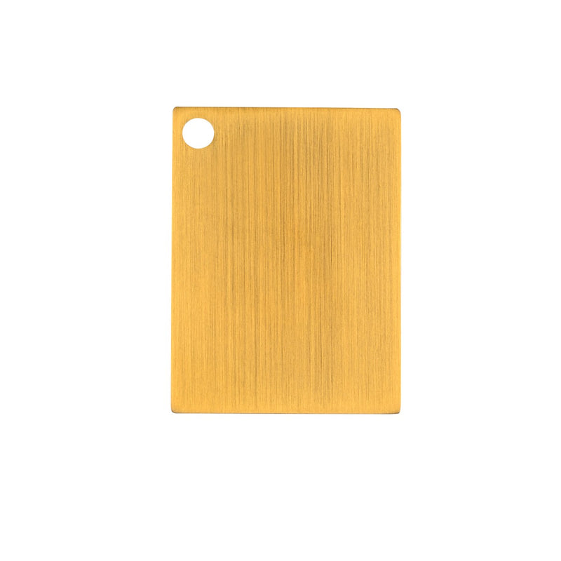 Elegant Lighting MTL-311-LAB Metal Finsh Sample, Light antique brass