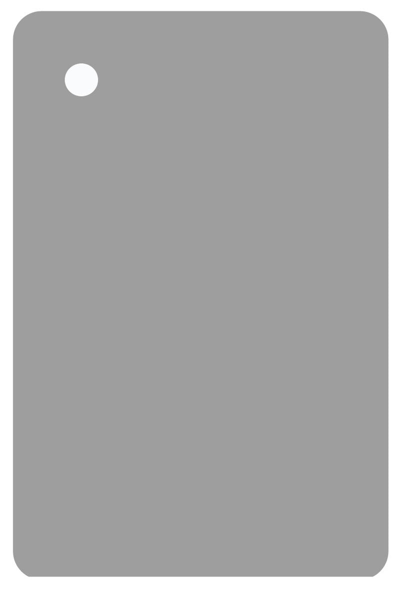 Elegant Lighting MTMR-201-GR Mirror Metal Finish Sample, Silver