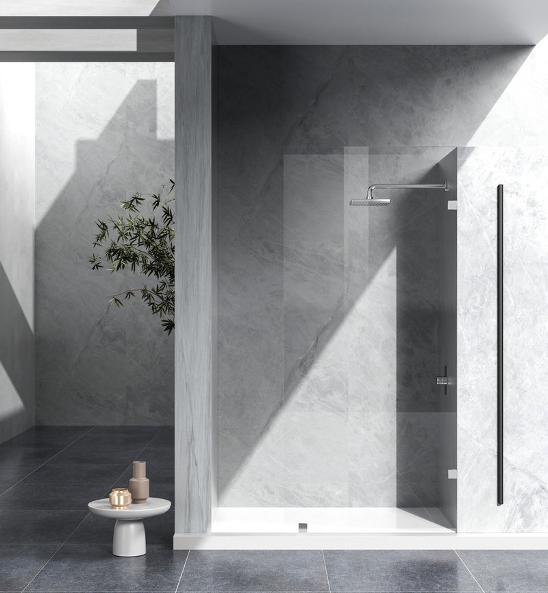Elegant Lighting SD155-3578PCH Shower Door, Clear