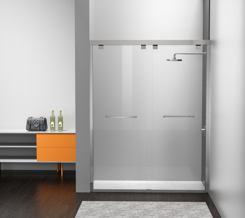 Elegant Lighting SD303-6076BNK Shower Door, Clear