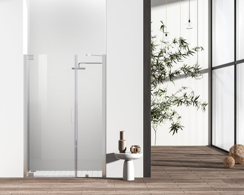 Elegant Lighting SD404-6072PCH Shower Door, Clear