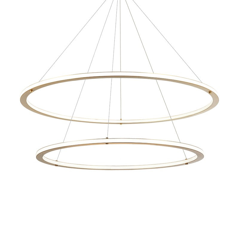 Matteo Lighting C66172BG LED Pendant, Brushed Gold