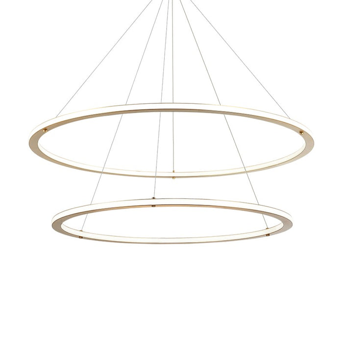 Matteo Lighting C66172BG LED Pendant, Brushed Gold