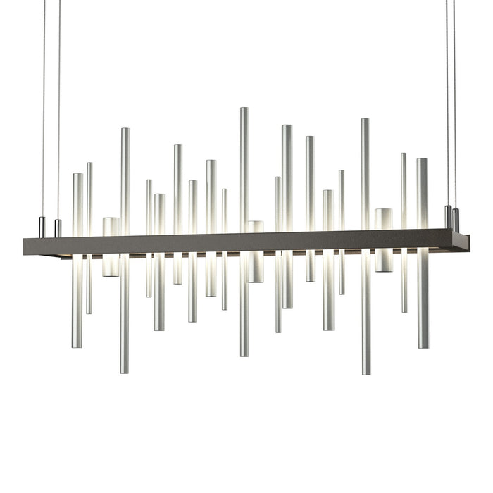 Hubbardton Forge 139725-LED-STND-07-82 LED Pendant, Dark Smoke