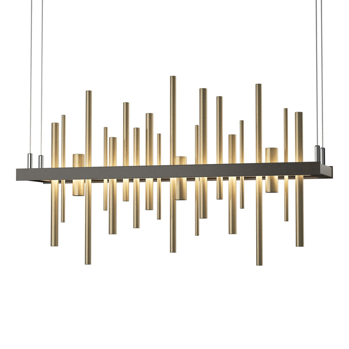Hubbardton Forge 139725-LED-STND-07-84 LED Pendant, Dark Smoke